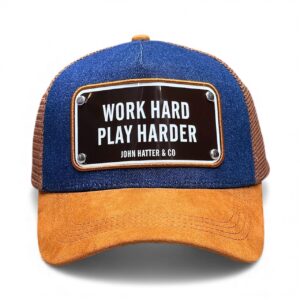 کلاه پلاک فلزی جان هتر